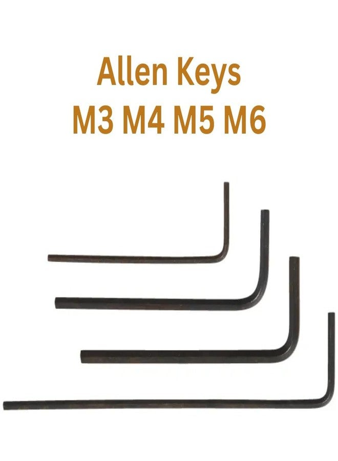 GENERASIS - M3 M4 M5 M6 | Button Head Internal Hex Cap Bolt Screw Assortment Kit | Stainless Steel 304 Grade | Internal Hex Bolts with Matching Hex Nuts (Button Head Internal Hex Cap Bolt Pack of 280) - Image 3